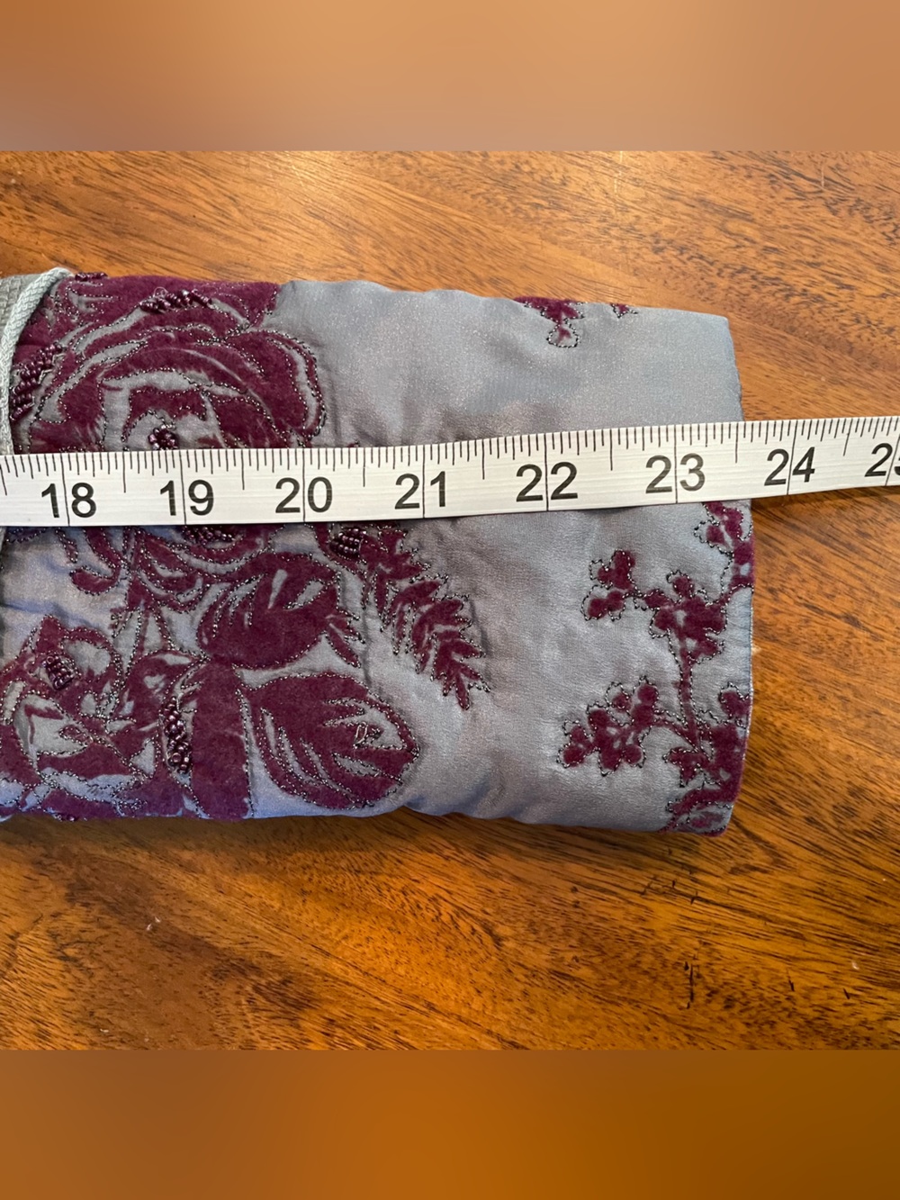 Soft Surroundings Grandeur Grey Size Large Floral Velvet Steampunk Duster Jacket - Picture 16 of 16